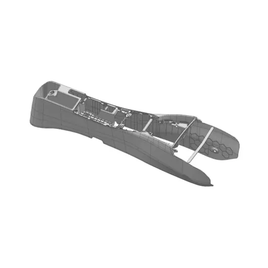 Moulage par injection de panneau de console centrale automobile