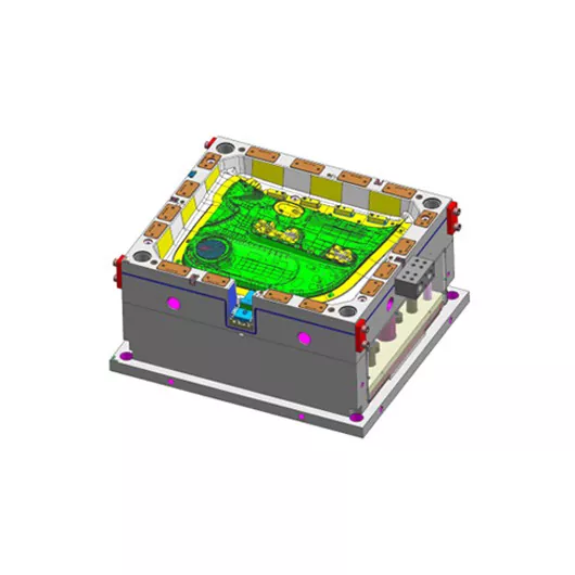 Moulage par injection du corps principal du panneau de porte automobile