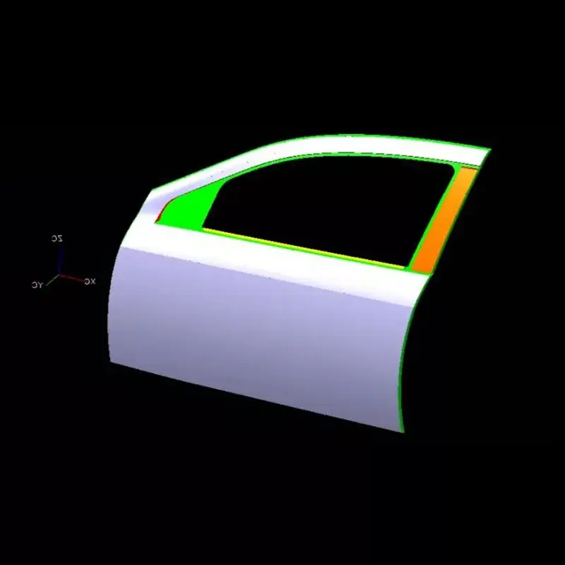 Matrice d'estampage de panneau extérieur de porte avant gauche automobile