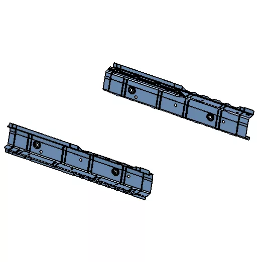 Moulage par injection de plaque de seuil automobile