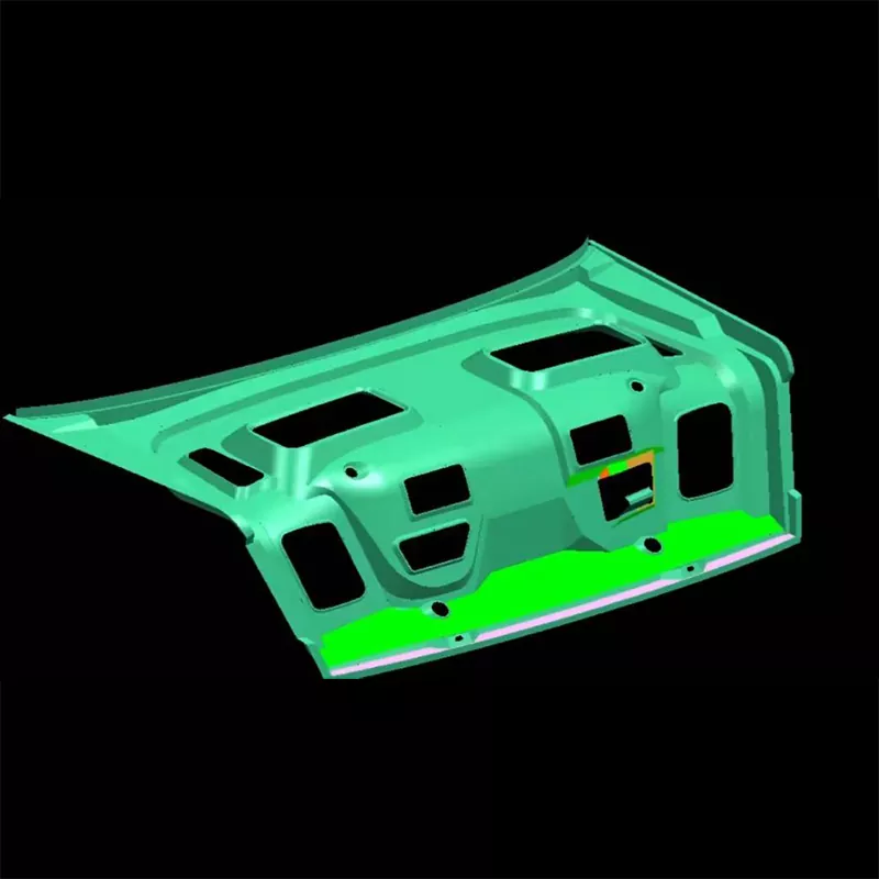 Matrice d'estampage de panneau intérieur de couvercle de coffre automobile